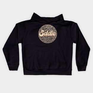 Classic Music Eddie Personalized Name Circle Birthday Kids Hoodie